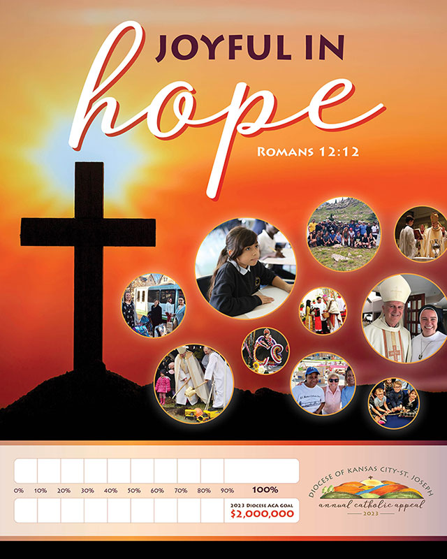 Diocese of St. Joseph-Kansas City Annual Catholic Appeal Fundraising Poster